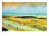 Beach At Low Tide Láminas por Edgar Degas Beach At Low Tide Láminas por Edgar Degas