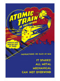 Atomic Train of The Future Print
