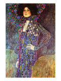 Portrait of Emily Fidge Posters par Gustav Klimt