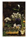 Mixed Spring Flowers Posters par Pierre-Auguste Renoir