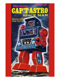 Cap't Astro Space Man Prints