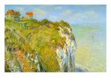 Cliffs Prints by Claude Monet