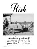 Risk Poster by Wilbur Pierce