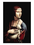 Leonardo da Vinci - Portrait of a Lady with An Ermine - Poster