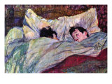 Durmiendo Láminas por Henri de Toulouse-Lautrec