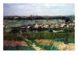 The Village Julisteet tekijänä Berthe Morisot The Village Julisteet tekijänä Berthe Morisot