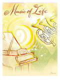 Life's Music Affiches par Flavia Weedn