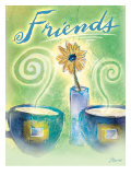 The Warmth of Friendship Poster von Flavia Weedn