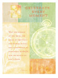 Celebrate Every Moment Poster by Flavia Weedn