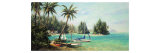 Ensenada de isla Lámina giclée por Art Fronckowiak