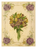 Hydrangeas And Tulips reproduction procédé giclée par Shari White