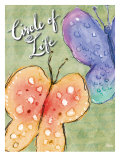 Circle of Life Butterfiles Poster by Flavia Weedn