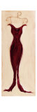 Red Evening Gown Giclee Print by Susan Osborne