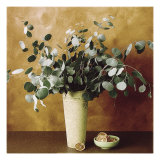Eucalyptus and Oranges Giclee Print by Judy Mandolf