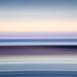 Abstract Image of the View from Alnmouth Beach to the North Sea, Alnmouth, England, UK Fotografisk tryk af Lee Frost