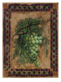 Grape Mosaic II Giclee Print by Merri Pattinian