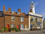 Sole Bay Inn Pub with Southwold Lighthouse Behind, Southwold, Suffolk, England, United Kingdom Photographic Print by Neale Clark