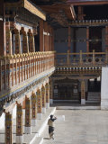 Punakha Dzong Dating from 1637, Punakha, Bhutan, Asia Photographic Print by Christian Kober