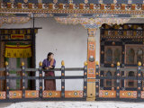Lhuentse Dzong, Bhutan, Asia Photographic Print by James Gritz