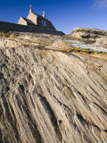 Howick Bathing House Perched Above Rocky Shore, Near Alnwick, Northumberland, England Photographic Print by Lee Frost