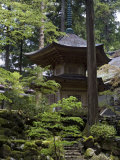 Pagoda at Eiheiji Temple, Headquarters of the Soto Sect of Zen Buddhism, Fukui, Japan Photographic Print