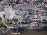 River Thames and London Eye, London, England, United Kingdom, Europe Photographic Print