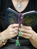 Woman Reading the Koran Photographic Print by Godong 