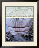 Arkansas River from Underneath Art by Christo 