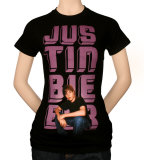 Juniors: Justin Bieber - Glow Photo Shirt