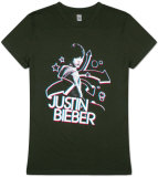 Women's: Justin Bieber - 3D T-Shirt Women's: Justin Bieber - 3D T-Shirt