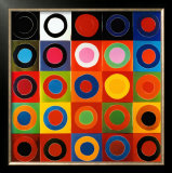 Orchard Tambourine Prints by Terry Frost