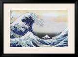 The Great Wave at Kanagawa , c.1829 Print by Katsushika Hokusai