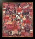 The Rose Garden Prints by Paul Klee