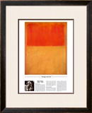 Twentieth Century Art Masterpieces -Mark Rothko - Orange and Tan Art by Mark Rothko