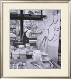 Painting in his East Hampton Studio Posters by Willem de Kooning