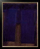 Composition Ultramarine Prints by Antoni Tapies