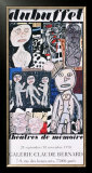 Theatres de Memoire, c.1978 Posters by Jean Dubuffet