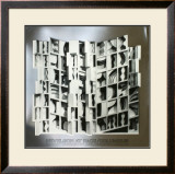 At Pace Columbus, Silver Posters by Louise Nevelson