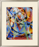 Mercury Passing Before the Sun Poster by Giacomo Balla