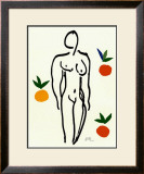 Nu Aux Oranges Posters by Henri Matisse