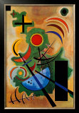 Solid Green Posters by Wassily Kandinsky