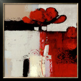Flor Roja IV Prints by Selena 