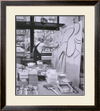 Painting in his East Hampton Studio Prints by Willem de Kooning