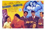 The Philadelphia Story, Spanish Movie Poster, 1940 Posters