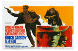 Butch Cassidy and the Sundance Kid, Belgian Movie Poster, 1969 Poster