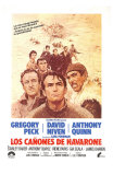 The Guns of Navarone, Spanish Movie Poster, 1961 Poster