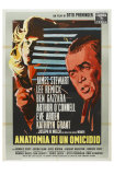 Anatomy of a Murder, Italian Movie Poster, 1959 Print