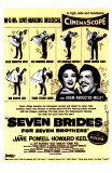 Seven Brides for Seven Brothers, 1954 Posters