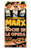 A Night At The Opera, Spanish Movie Poster, 1935 Posters