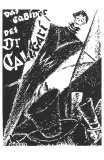 The Cabinet of Dr. Caligari, German Movie Poster, 1919 Juliste The Cabinet of Dr. Caligari, German Movie Poster, 1919 Juliste
